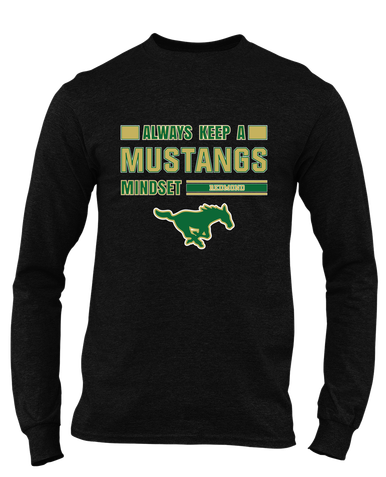 Redmond Mustangs Mindset Men's LS T-Shirt