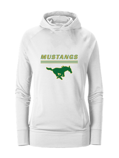 Redmond Mustangs Mascot #8 Women's Hoodie