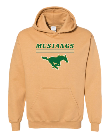 Redmond Mustangs Mascot #8 Men's Hoodie