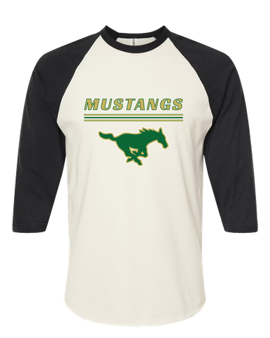 Redmond Mustangs Mascot #8 Men's Baseball T-Shirt