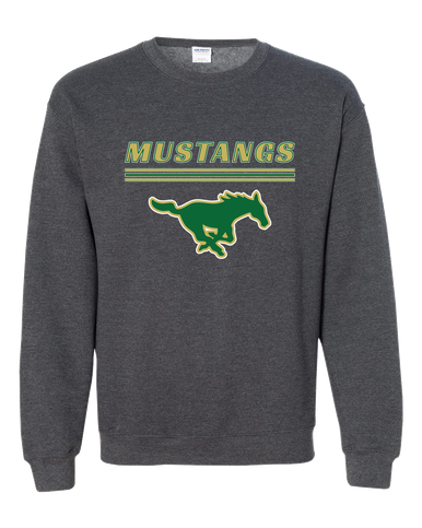 Redmond Mustangs Mascot #8 Men's Sweatshirt