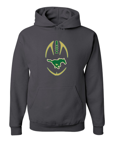 Redmond Mustangs Football #4 Men's Premium Hoodie