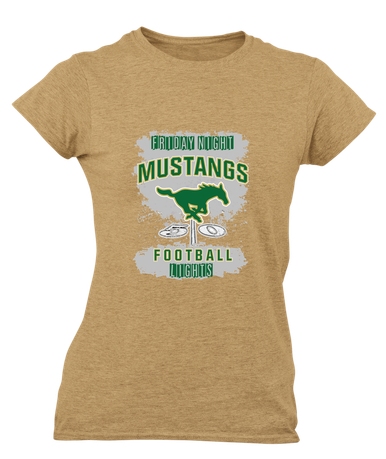Redmond Mustangs Football #6 Women's Premium SS T-Shirt
