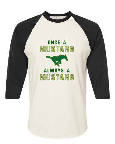 Redmond Mustangs Once A Men's Baseball T-Shirt