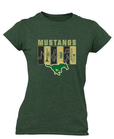 Redmond Mustangs Band # 2 Women's SS T-Shirt