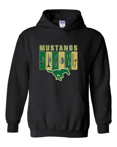 Redmond Mustangs Band # 2 Men's Hoodie