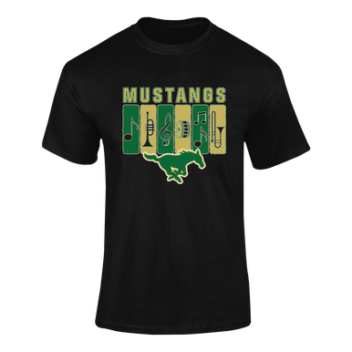 Redmond Mustangs Band # 2 Men's SS T-Shirt