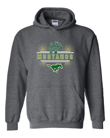 Redmond Mustangs Band # 3 Men's Hoodie