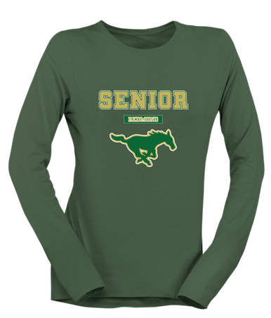 Redmond Mustangs Senior #2 Women's Premium LS T-Shirt