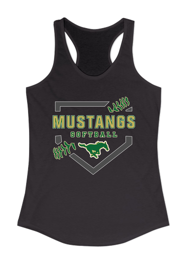 Redmond Mustangs Softball #2 Women's Tank Top