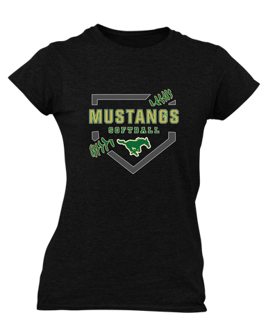 Redmond Mustangs Softball #2 Women's SS T-Shirt