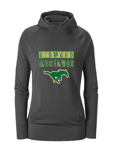 Redmond Mustangs Mascot #9 Women's Hoodie