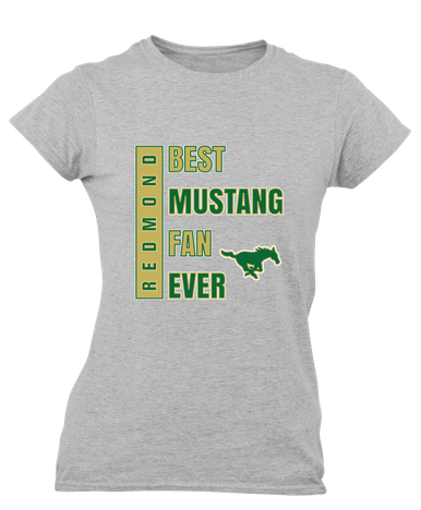 Redmond Mustangs Best Mustang Fan Women's SS T-Shirt