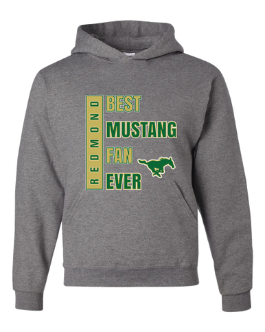 Redmond Mustangs Best Mustang Fan Men's Premium Hoodie
