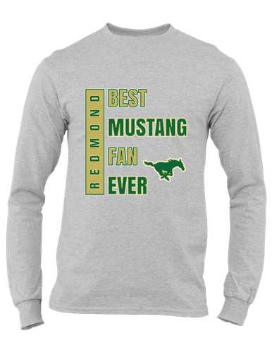 Redmond Mustangs Best Mustang Fan Men's Premium LS T-Shirt