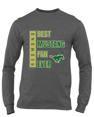 Redmond Mustangs Best Mustang Fan Men's LS T-Shirt