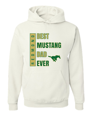 Redmond Mustangs Best Mustang Dad Men's Premium Hoodie