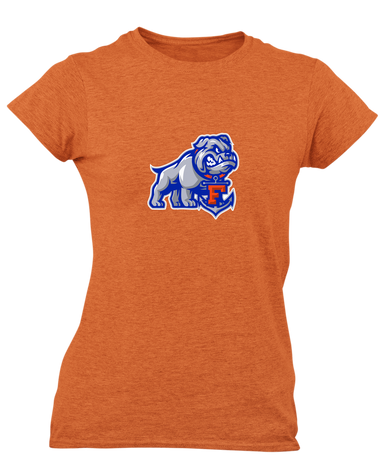 Freeport Bulldogs Anchor Mascot #1 Women's Premium SS T-Shirt