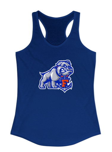 Freeport Bulldogs Anchor Mascot #1 Women's Tank Top
