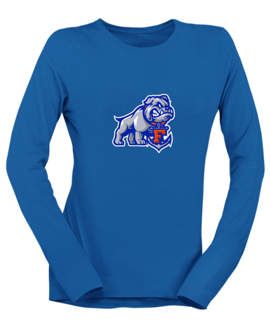 Freeport Bulldogs Anchor Mascot #1 Women's Premium LS T-Shirt