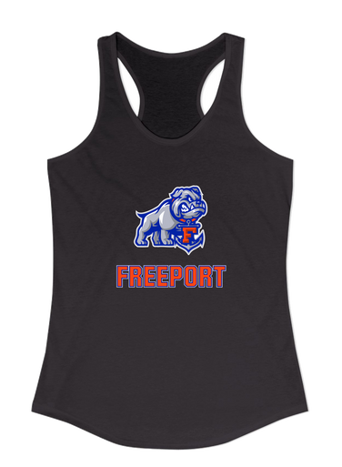 Freeport Bulldogs Anchor Mascot #2 Women's Tank Top