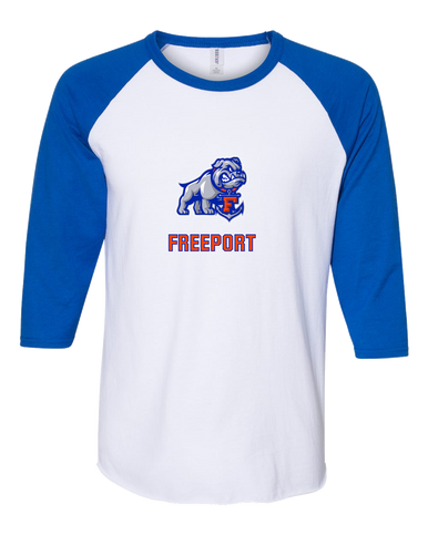 Freeport Bulldogs Anchor Mascot #2 Men's Baseball T-Shirt