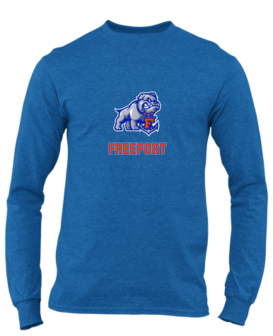 Freeport Bulldogs Anchor Mascot #2 Men's Premium LS T-Shirt