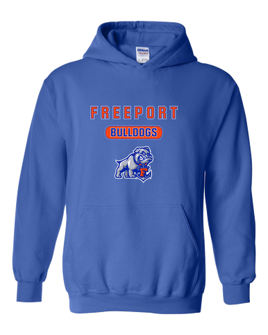 Freeport Bulldogs Anchor Mascot #3 Men's Hoodie