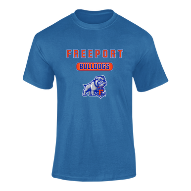 Freeport Bulldogs Anchor Mascot #3 Men's Premium SS T-Shirt