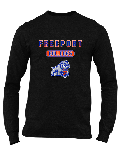 Freeport Bulldogs Anchor Mascot #3 Men's Premium LS T-Shirt
