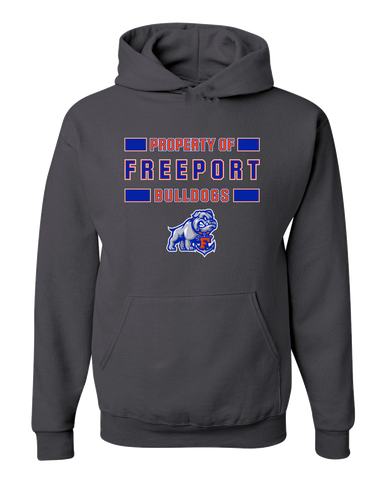 Freeport Bulldogs Anchor Property Of Men's Premium Hoodie