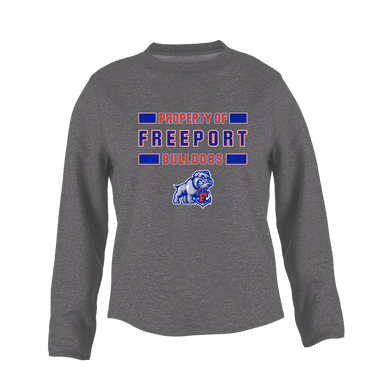 Freeport Bulldogs Anchor Property Of Women's Sweatshirt