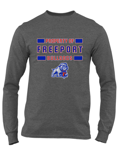 Freeport Bulldogs Anchor Property Of Men's Premium LS T-Shirt