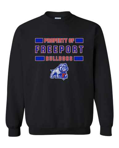 Freeport Bulldogs Anchor Property Of Men's Sweatshirt