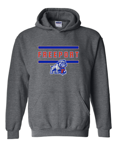 Freeport Bulldogs Anchor Mascot #4 Men's Hoodie