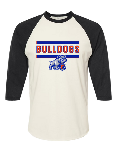 Freeport Bulldogs Anchor Mascot #5 Men's Baseball T-Shirt
