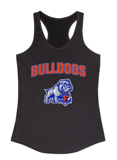 Freeport Bulldogs Anchor Mascot #6 Women's Tank Top