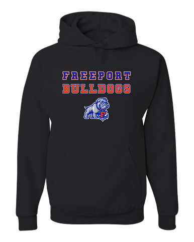 Freeport Bulldogs Anchor Spirit Men's Premium Hoodie