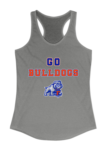 Freeport Bulldogs Anchor Go Team Women's Tank Top