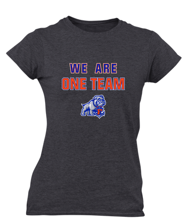 Freeport Bulldogs Anchor We Are One Team Women's SS T-Shirt
