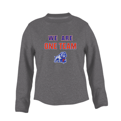 Freeport Bulldogs Anchor We Are One Team Women's Sweatshirt