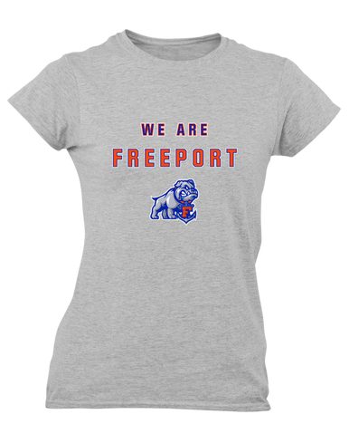 Freeport Bulldogs Anchor We Are Women's Premium SS T-Shirt