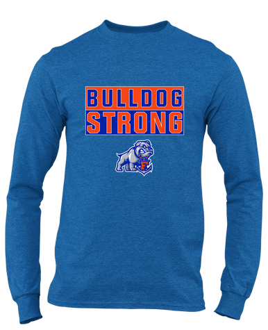 Freeport Bulldogs Anchor Strong #1 Men's LS T-Shirt