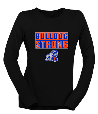 Freeport Bulldogs Anchor Strong #1 Women's Premium LS T-Shirt