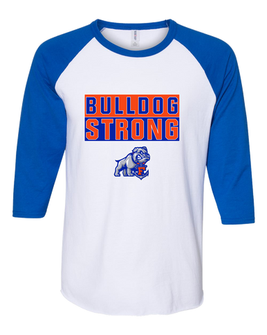 Freeport Bulldogs Anchor Strong #1 Men's Baseball T-Shirt