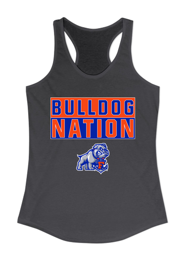 Freeport Bulldogs Anchor Nation #1 Women's Tank Top