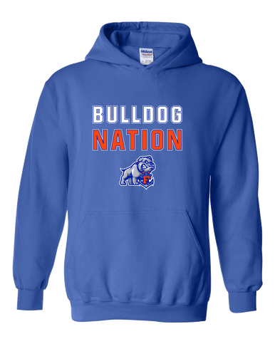 Freeport Bulldogs Anchor Nation #2 Men's Hoodie
