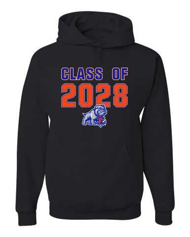 Freeport Bulldogs Anchor Class of 2028 Men's Premium Hoodie