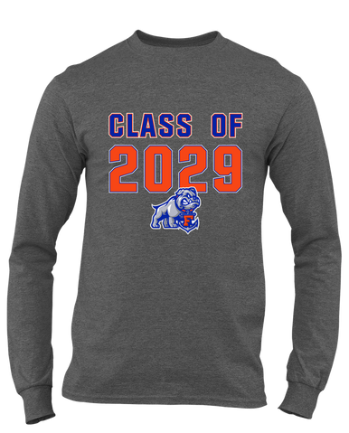 Freeport Bulldogs Anchor Class of 2029 Men's Premium LS T-Shirt