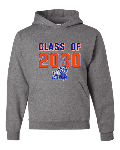 Freeport Bulldogs Anchor Class of 2030 Men's Premium Hoodie